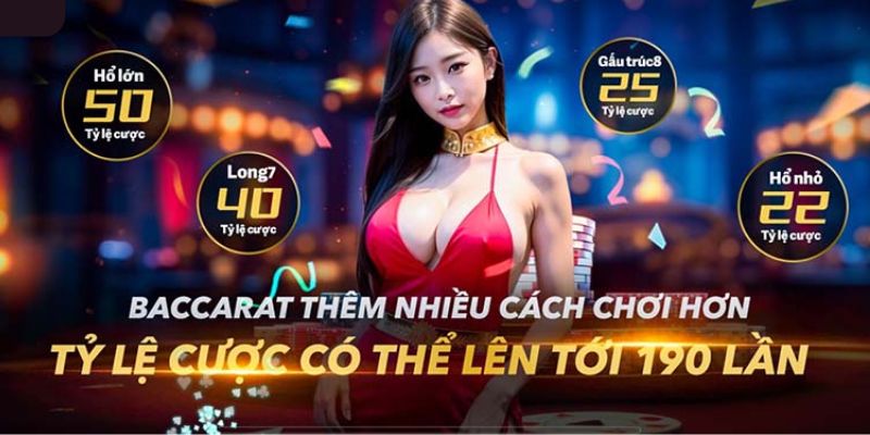 Baccarat, một trò chơi bài đầy hấp dẫn tại sảnh TP